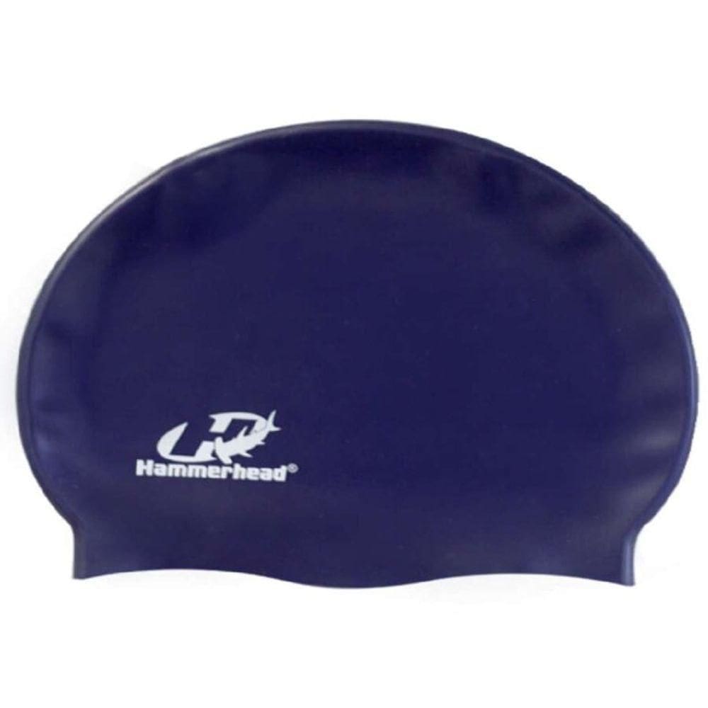 Touca Natação Hammerhead Silicone Lisa - Marinho
