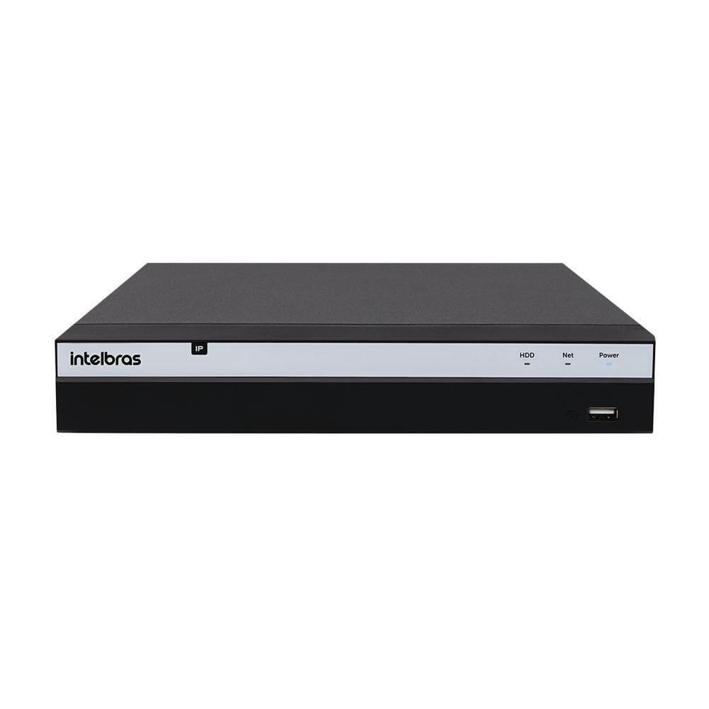 Nvr Intelbras 8 Canais 4k 8mp | Gravador De Vídeo Nvd 3308 P