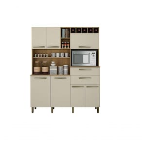 Armario Para Cozinha 7 Portas Monte Rey Valdemoveis