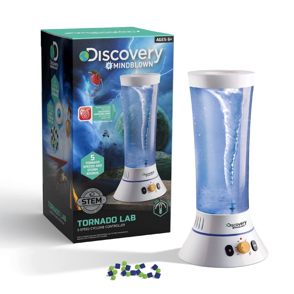 Conjunto de experimentos STEM Discovery #MINDBLOWN Tornado Lab 6+