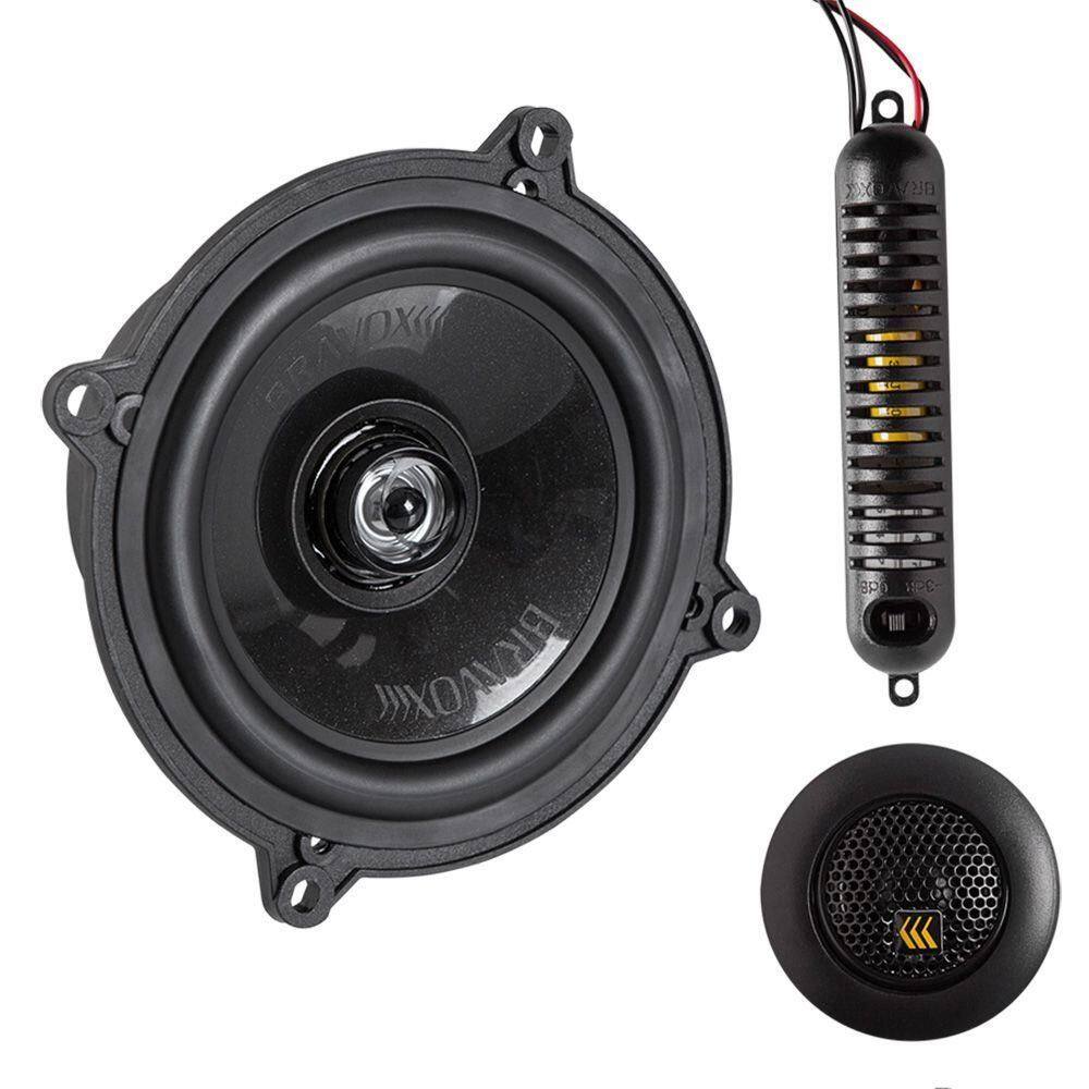 Alto Falante Bravox Kit Duas Vias Cs50bk 5" 65 W Rms 4r