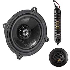 Alto Falante Bravox Kit Duas Vias Cs50bk 5" 65 W Rms 4r