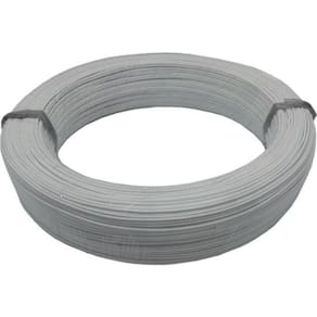Fio Polarizado 2 X 0,14mm Branco Tiaflex - Rl 100
