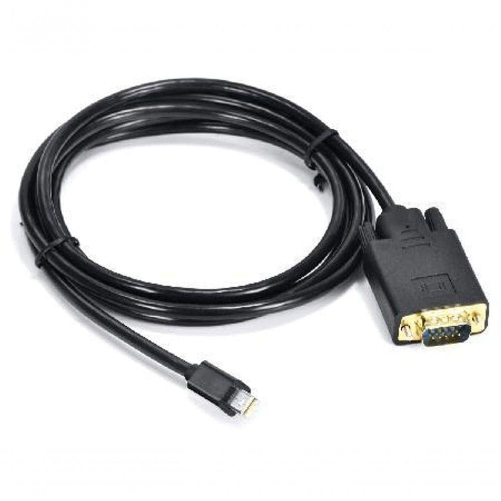 Cabo Adaptador-conversor Mini Displayport Macho X Vga Macho 1,80 Metros