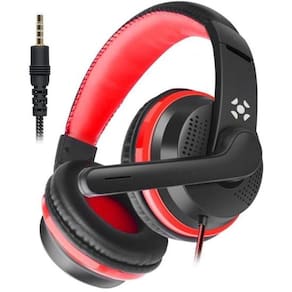 Headset Gamer Fortrek Spider Black P3 Preto-vermelho