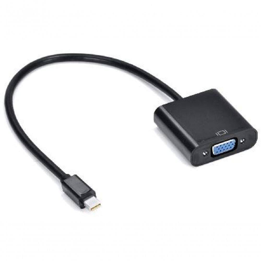 Cabo Adaptador-conversor Mini Displayport Para Para Vga Femea 30 Cm