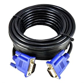 Cabo Para Monitor E Projetor Vga Db15 Com Filtro 5 Metros