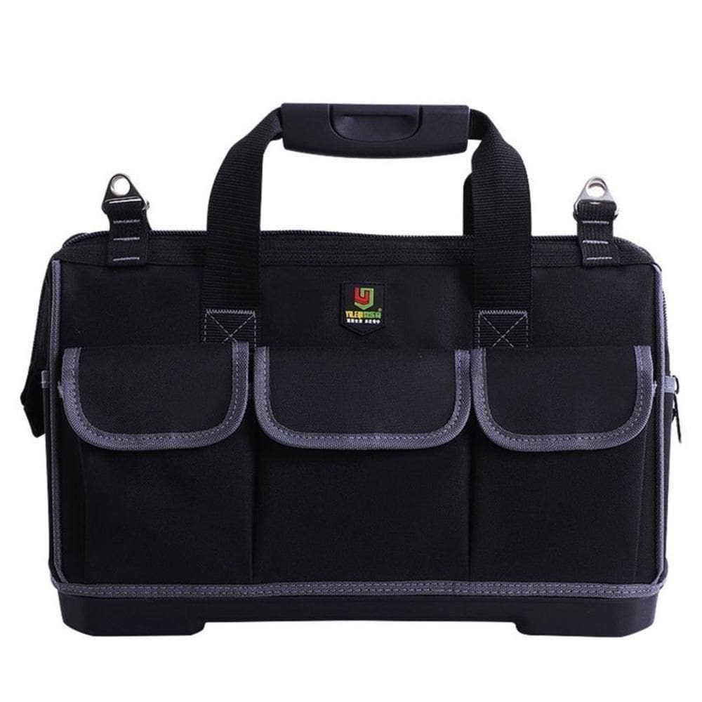Bolsa Ferramentas Maleta Fundo De Borracha Mala Profissional Reforcada 14 Bolsos Eletricista Pedreiro