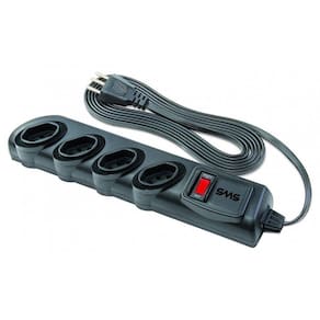 Filtro De Linha Bivolt 4 Tomadas 3 Metros - 62329