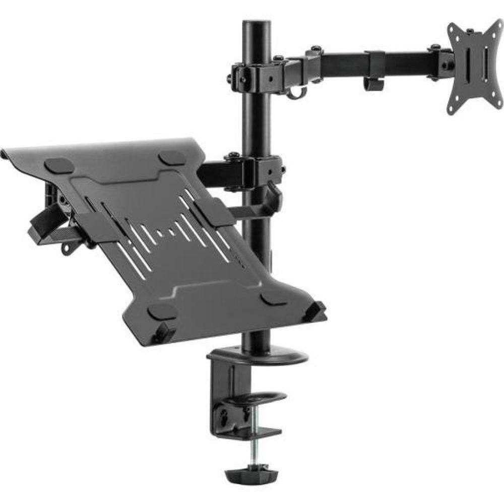 Suporte Articulado Para Monitor E Notebook Fortrek Fk 485s.