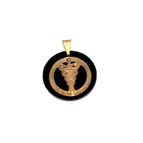 Pingente Curso Profissão Fisioterapia Folheado Ouro 18k