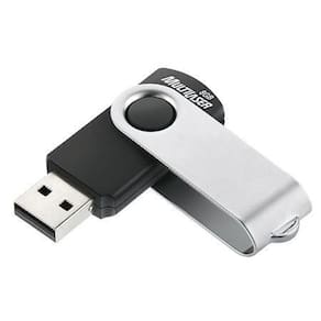 Pen Drive 8gb Twist2 Pd587 Preto E Prata