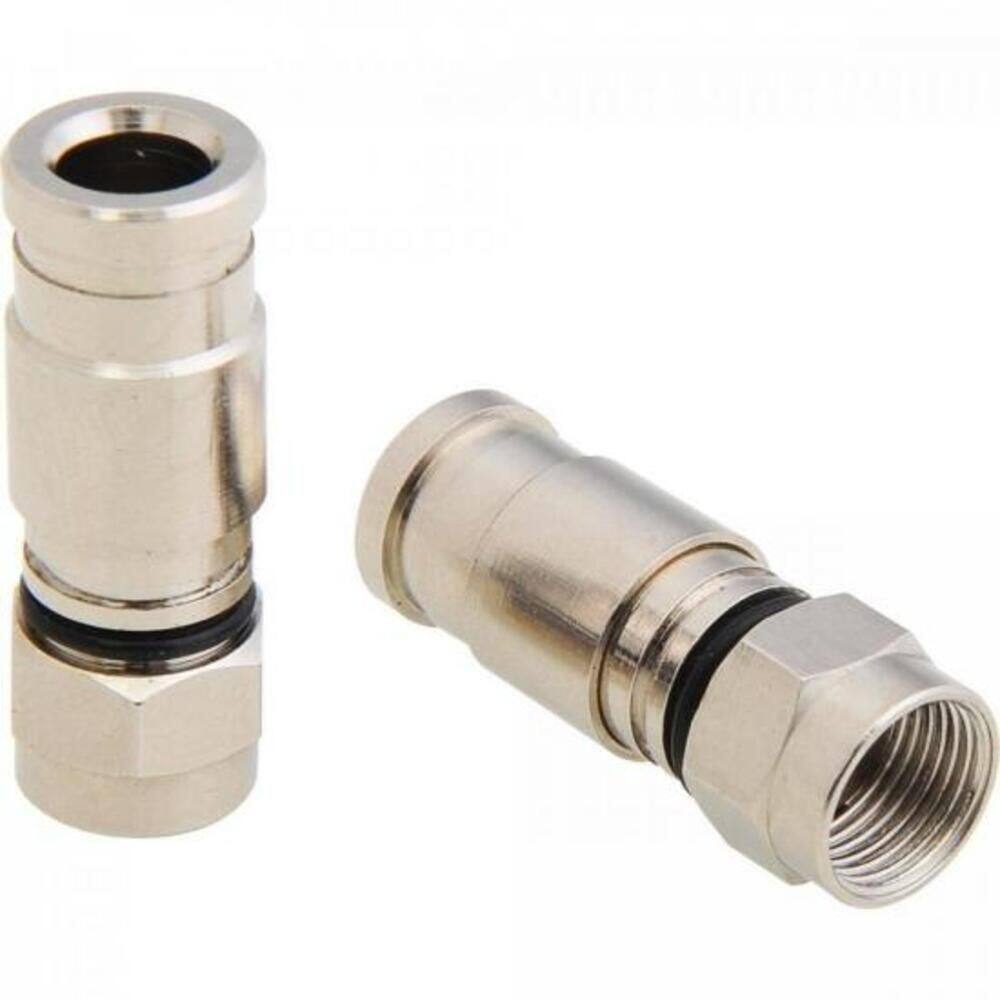 Conector F De Compressao Rg59 Cfmp0001 Storm - Pct - 100