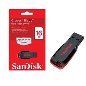 Pendrive 16gb Sandisk Z50 Preto