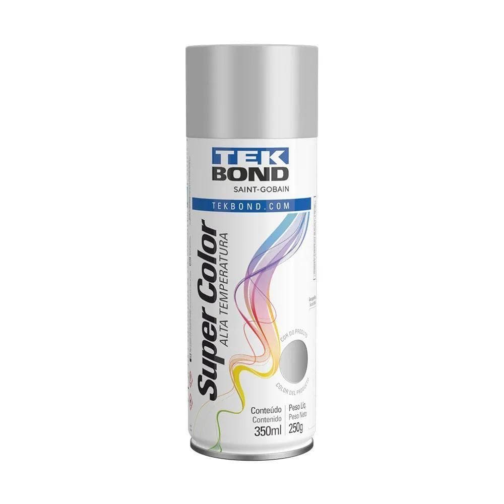 Tinta Spray Aluminio 350ml Tek Bond