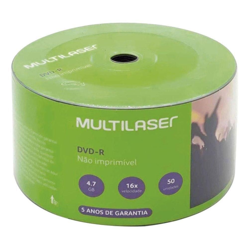 Dvd-r 4.7gb 16x Com 50 Shrink Dv061
