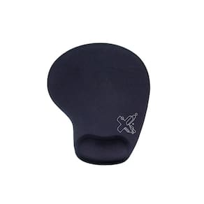 Mouse Pad Ergonômico Com Apoio Em Gel - Preto