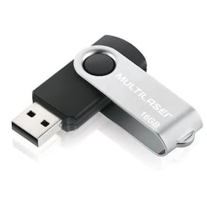 Pen Drive Usb 2.0 - Twist - 16gb - Multilaser
