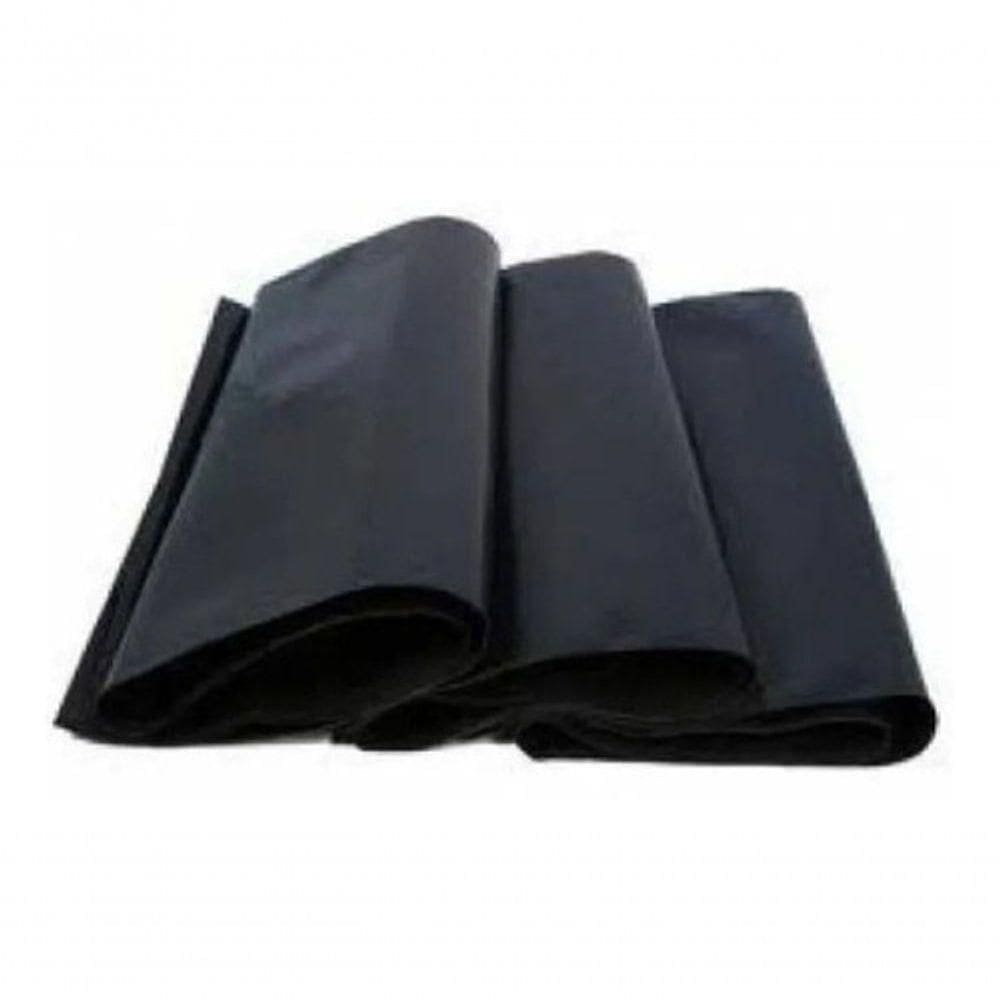 Saco De Lixo Preto Reforçado Boca Larga 60L Micra 0,15 5Kg