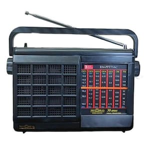 Rádio Portátil Motobras Rm-pft73ac 7 Faixas Preto