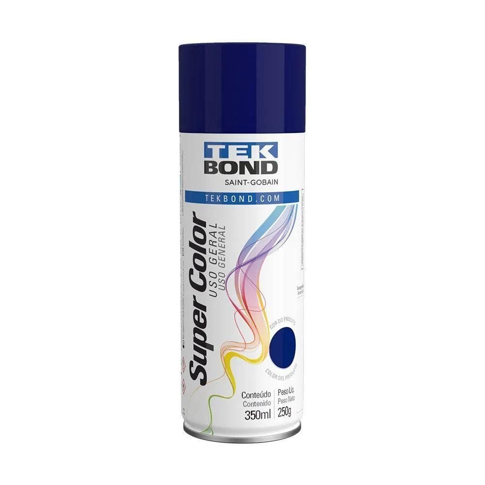 Tinta Spray Azul Escuro 350ml Tek Bond