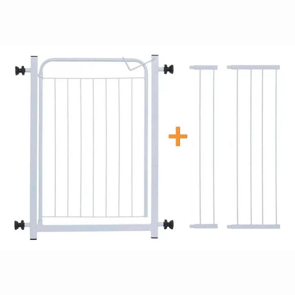 Portao Segurança Pet Grade Proteção 100 A 104Cm Cães Bebê G