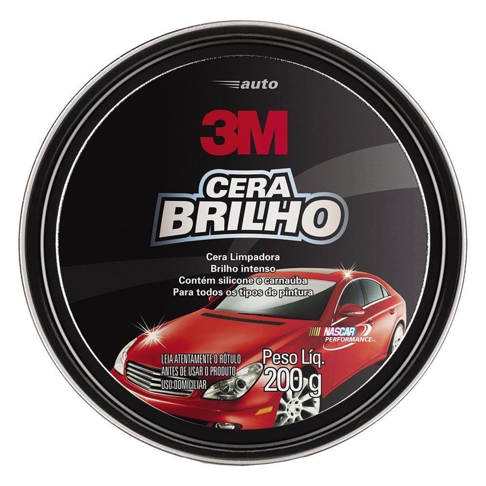 Cera Automotiva Brilho 3m 200 Gramas