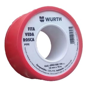 Fita Veda Rosca Wurth - 18mm X 10m