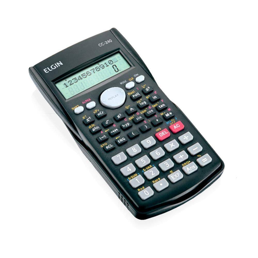 Calculadora Científica 240 Funções Cc240 Elgin [f108]