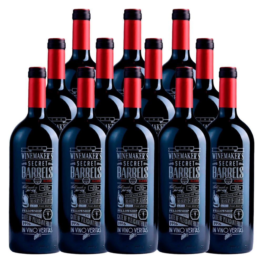Vinho Winemaker`s Secret Barrel Red Blend 1l 12 Unidades