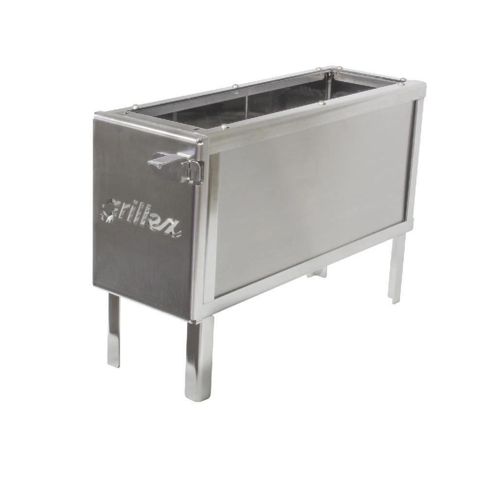 Firebox com Tampa Parrilla Inox - Giragrill