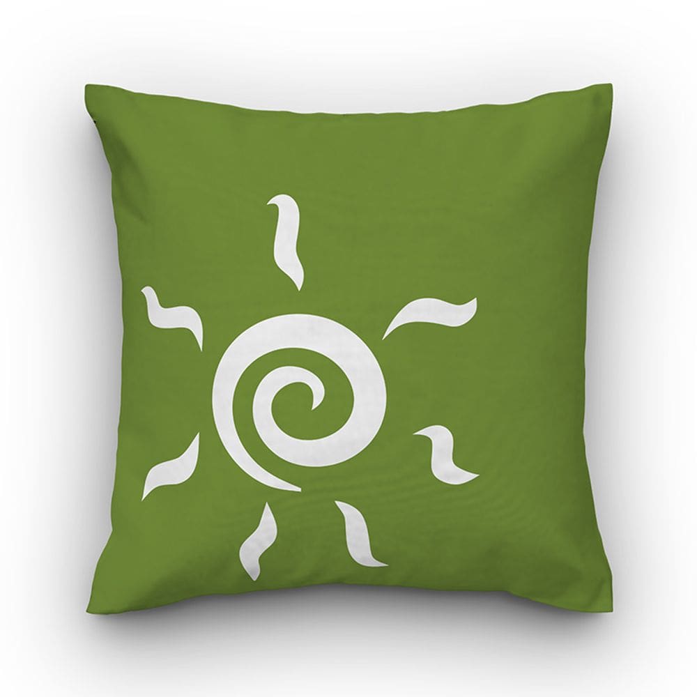 Capa de almofada VivaIN verde Sol