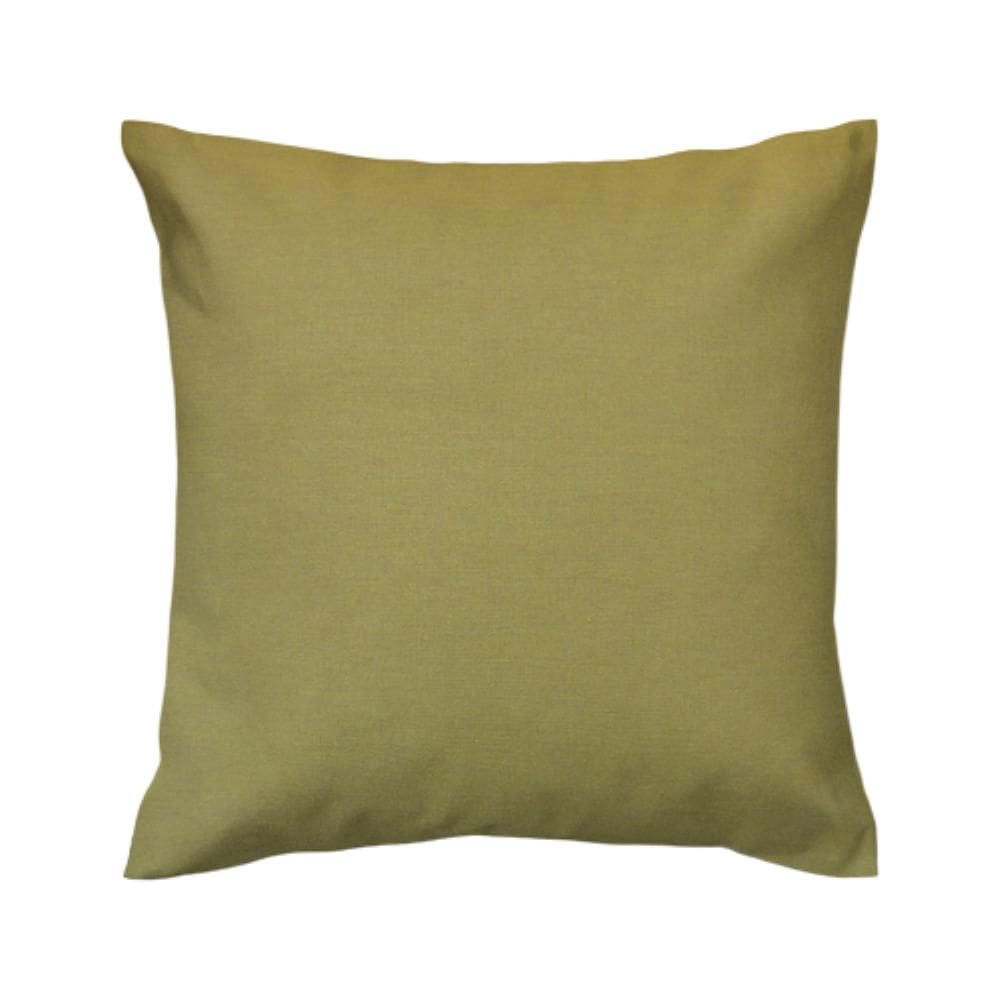 Capa de almofada VivaIN liso shantung verde