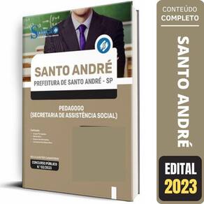 Apostila Santo André Sp - Pedagogo Assistência Social