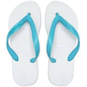 Chinelo Havaianas Tradicional Branco e Azul