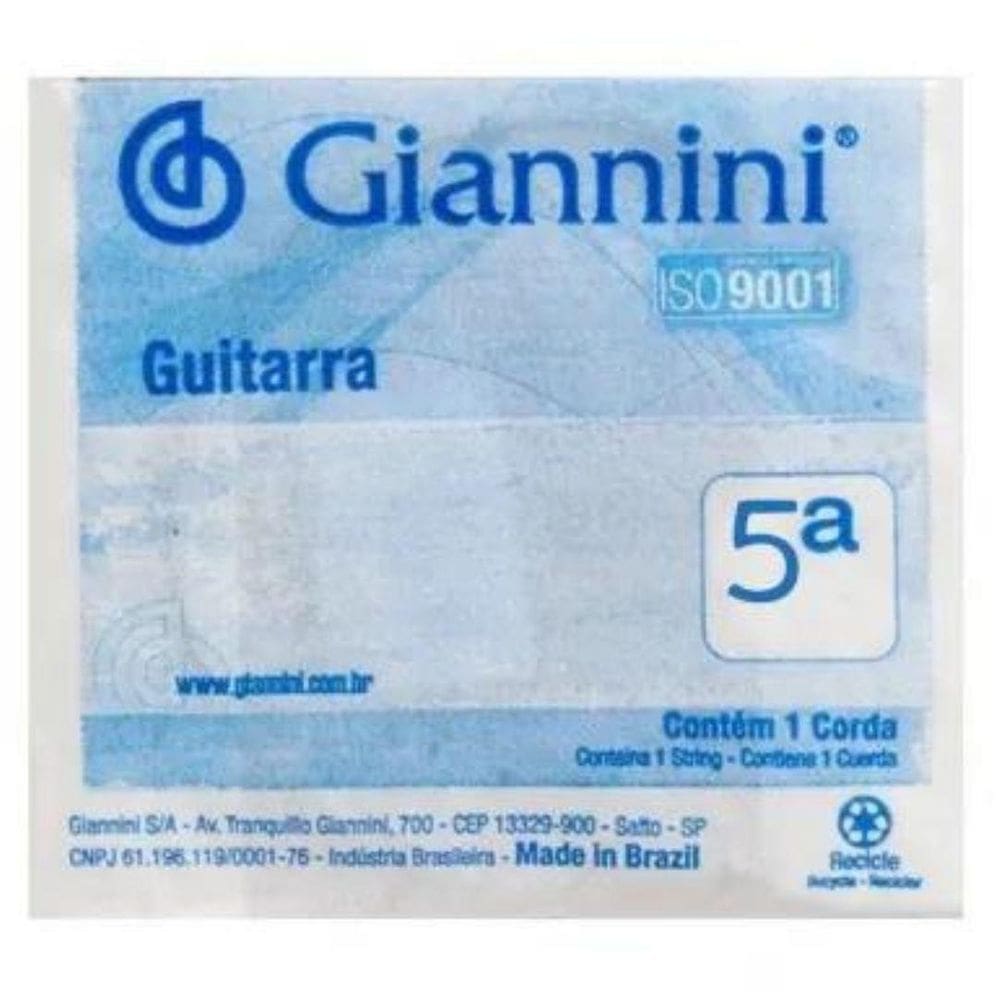 Corda Guitarra Ligth Geegst10.5 C/6 Giannini