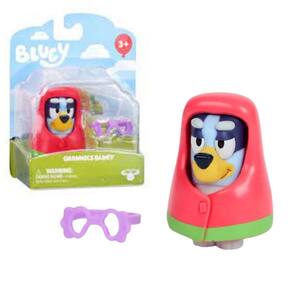 Boneco Colecionável de 6cm Vovô Bluey de óculos Moldura 7940