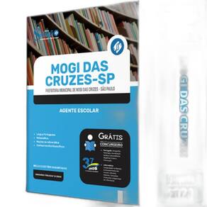 Apostila Prefeitura Mogi Das Cruzes Sp 2024 - Agente Escolar