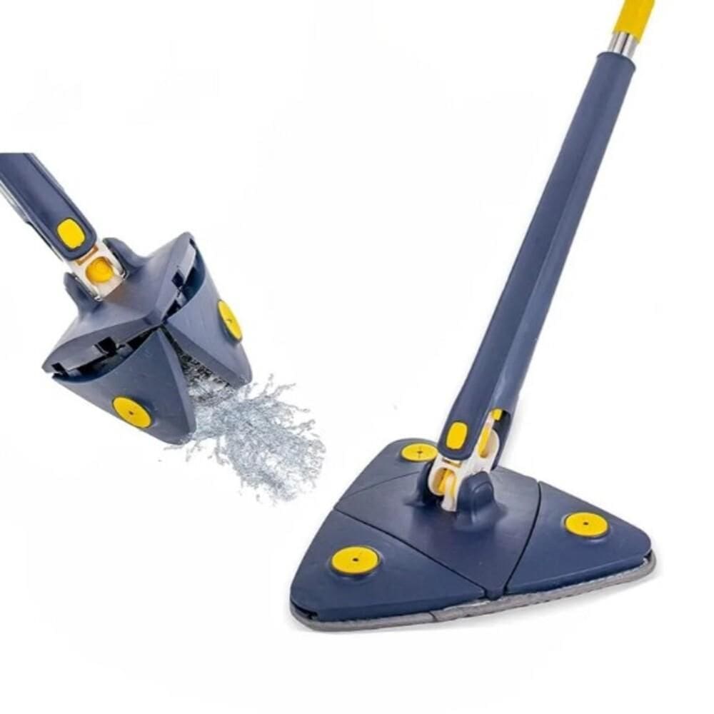 Mop Giratório Microfibra Limpeza Vidros 360°