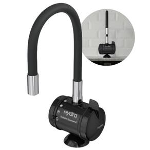 Torneira Hydralar 4T Bancada Flex 5500W 220V Preta Hydra
