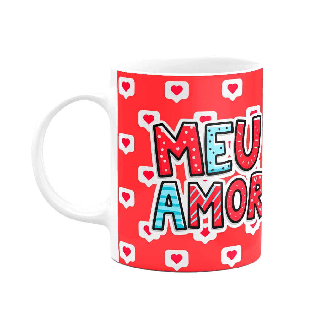 Caneca Namorados - Meu amor, te amo! Notifications - M2