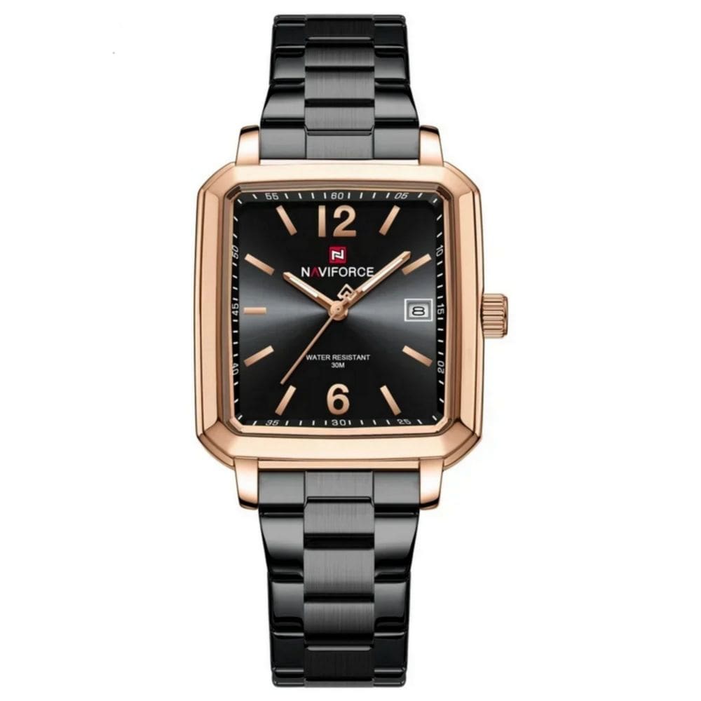 Relógio masculino design quadrado casual  esportivo de quartzo Impermeavel