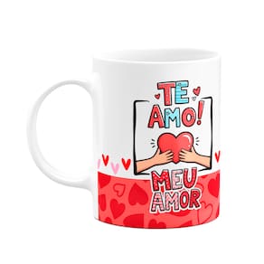 Caneca Namorados - Te amo meu amor - LGBT