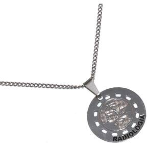 Colar Cordão Minha Profissão Radiologia Aço Inox