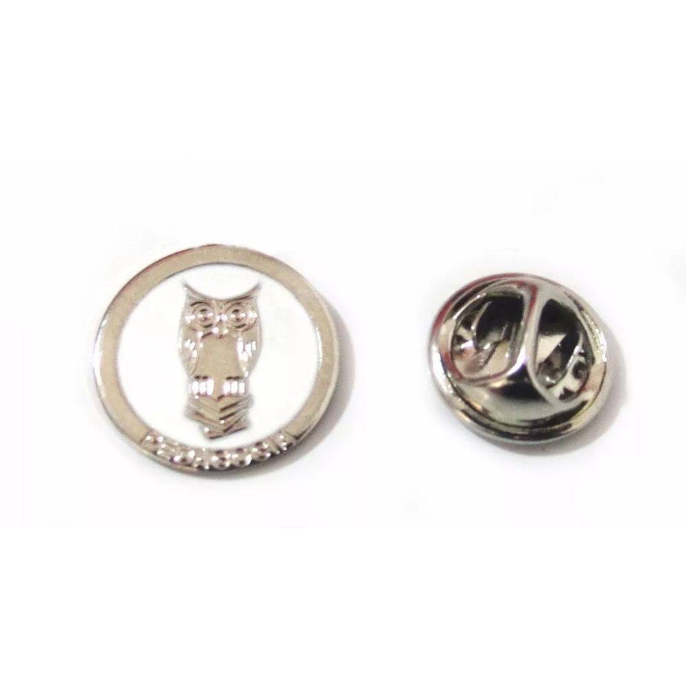 Broche Pedagogia Professora Folheado Níquel