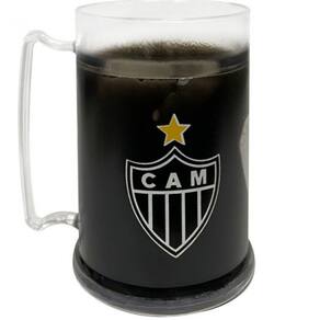 Caneca Galo Atlético Mineiro Gel Congelante 300 ML Oficial Escudo
