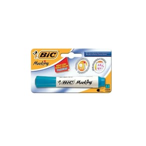 Kit Marcador Quadro Branco Recarregável Azul turquesa com 2