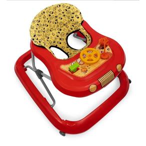 Andador Bebê Tutti Baby Safari II Vermelho Mesa Atividades
