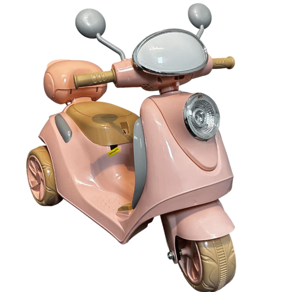 Scooter Elétrica Infantil Bang Toys Bella T3 6V Rosa