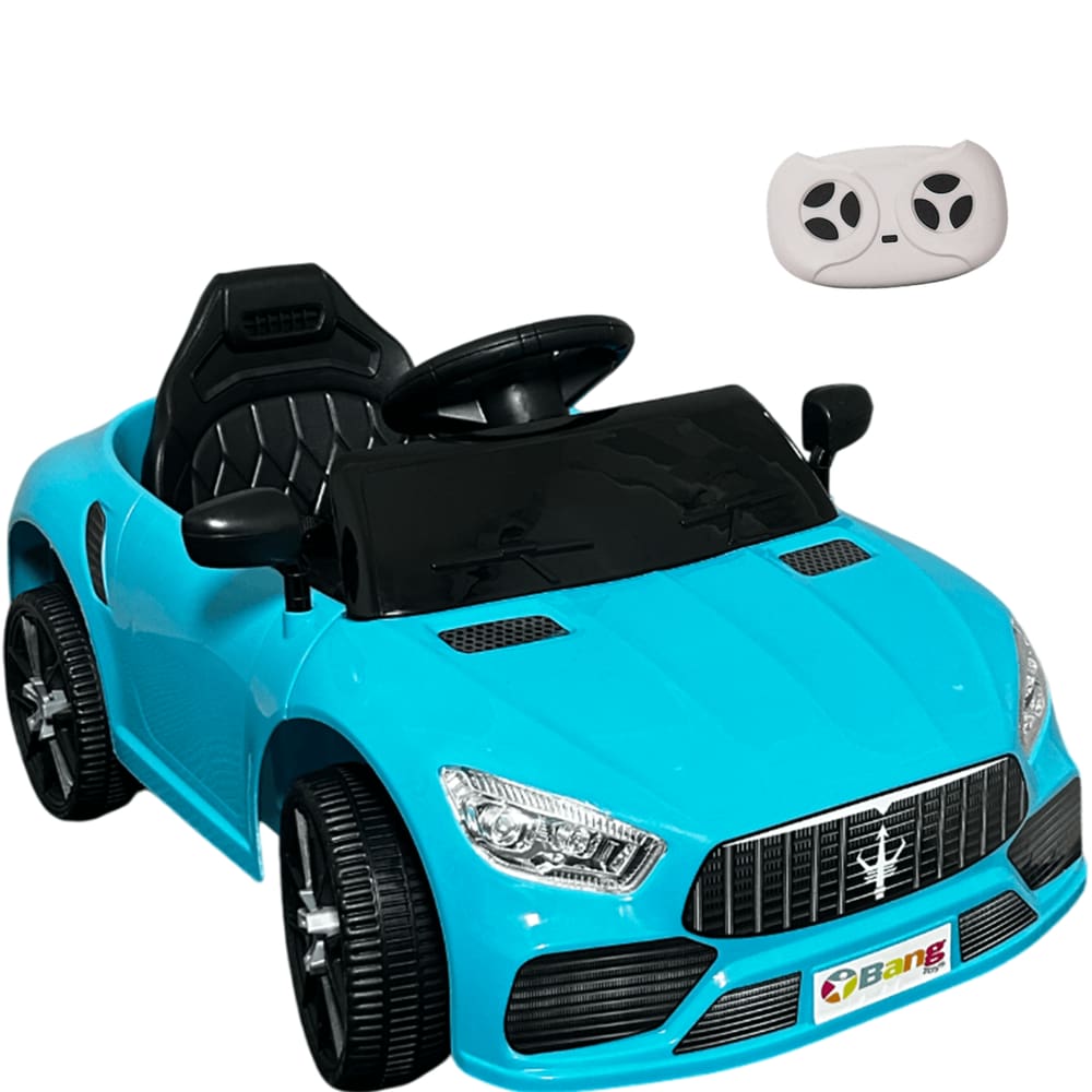 Carro Elétrico Bang Toys Striker X10 Azul com Controle Remoto